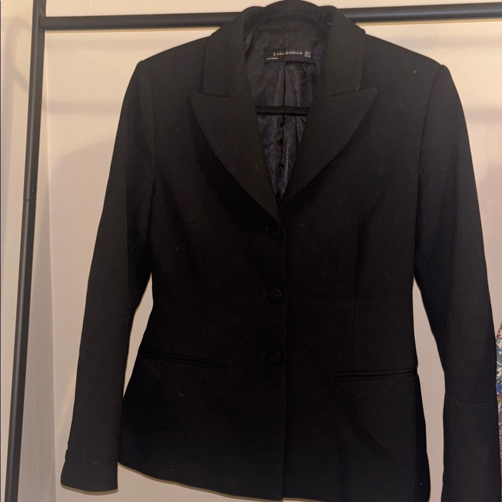 Zara Classic Black Women's Blazer